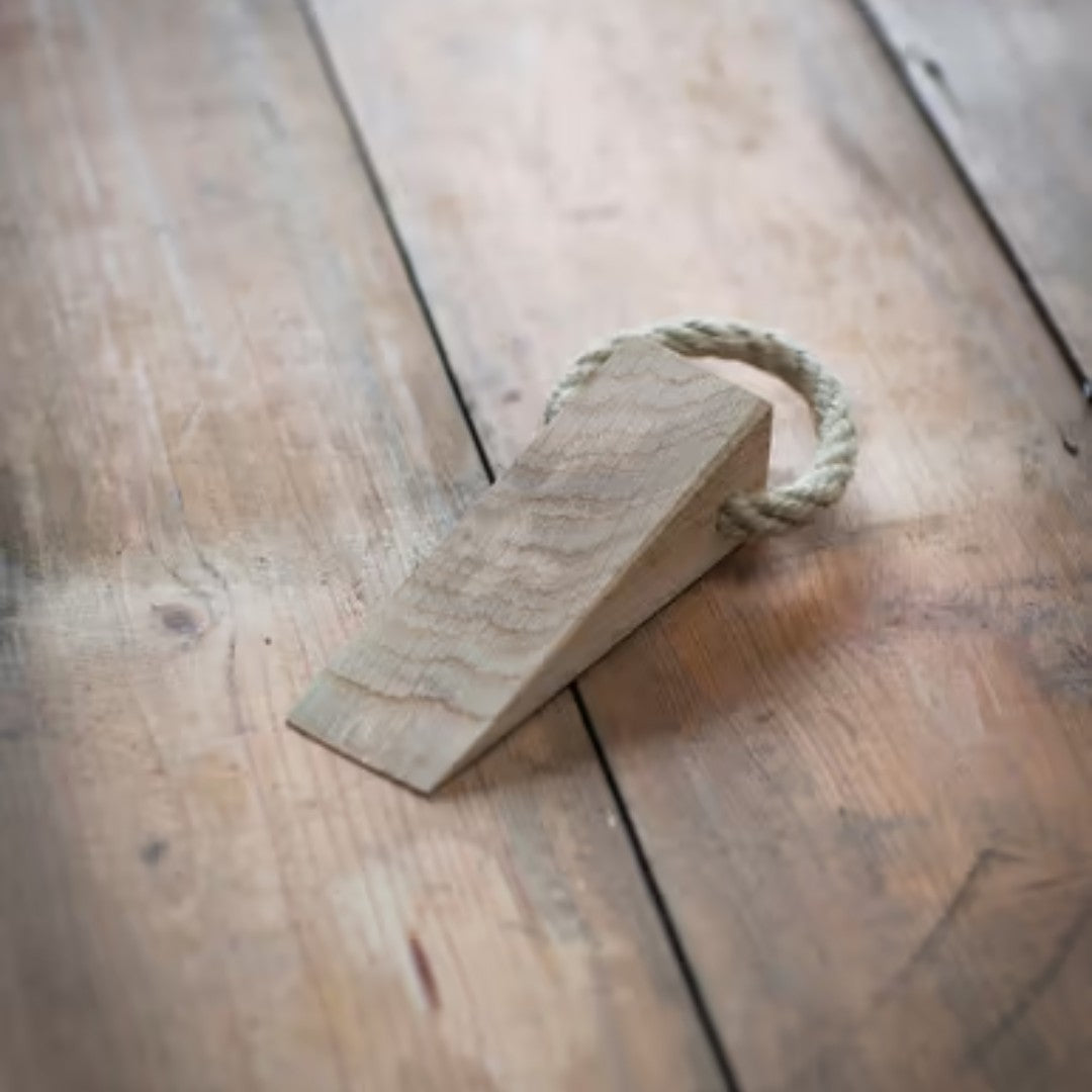 Small Door Wedge with Rope Strap