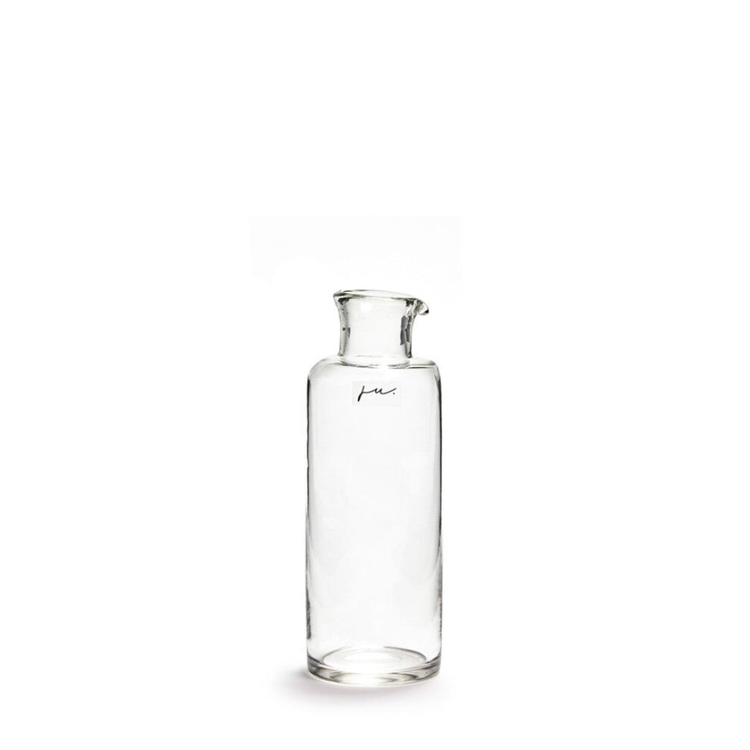 Clear Handcrafted Glass Carafe