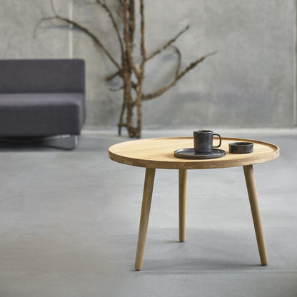 Round Oak Coffee Table