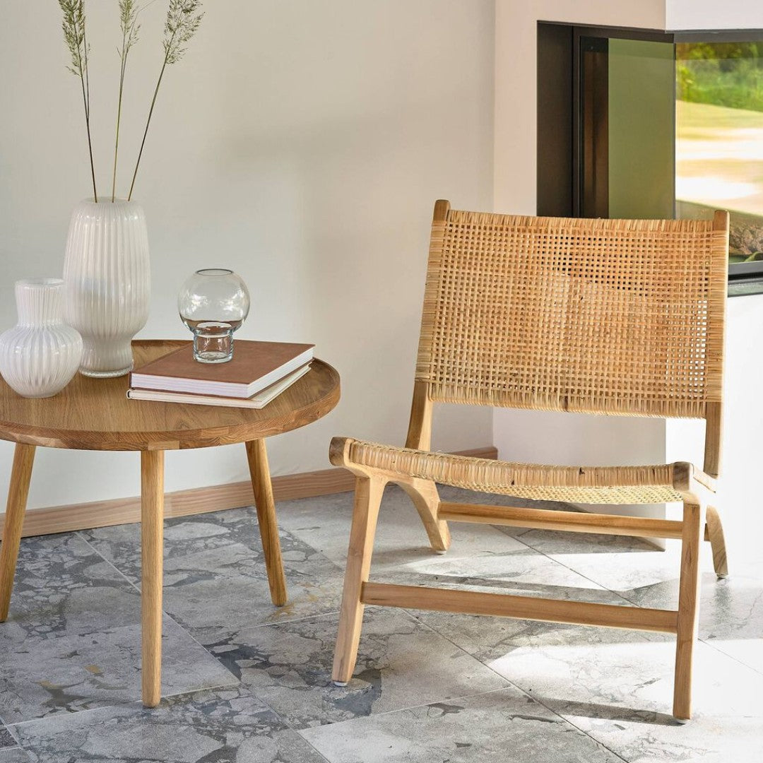 Round Oak Coffee Table