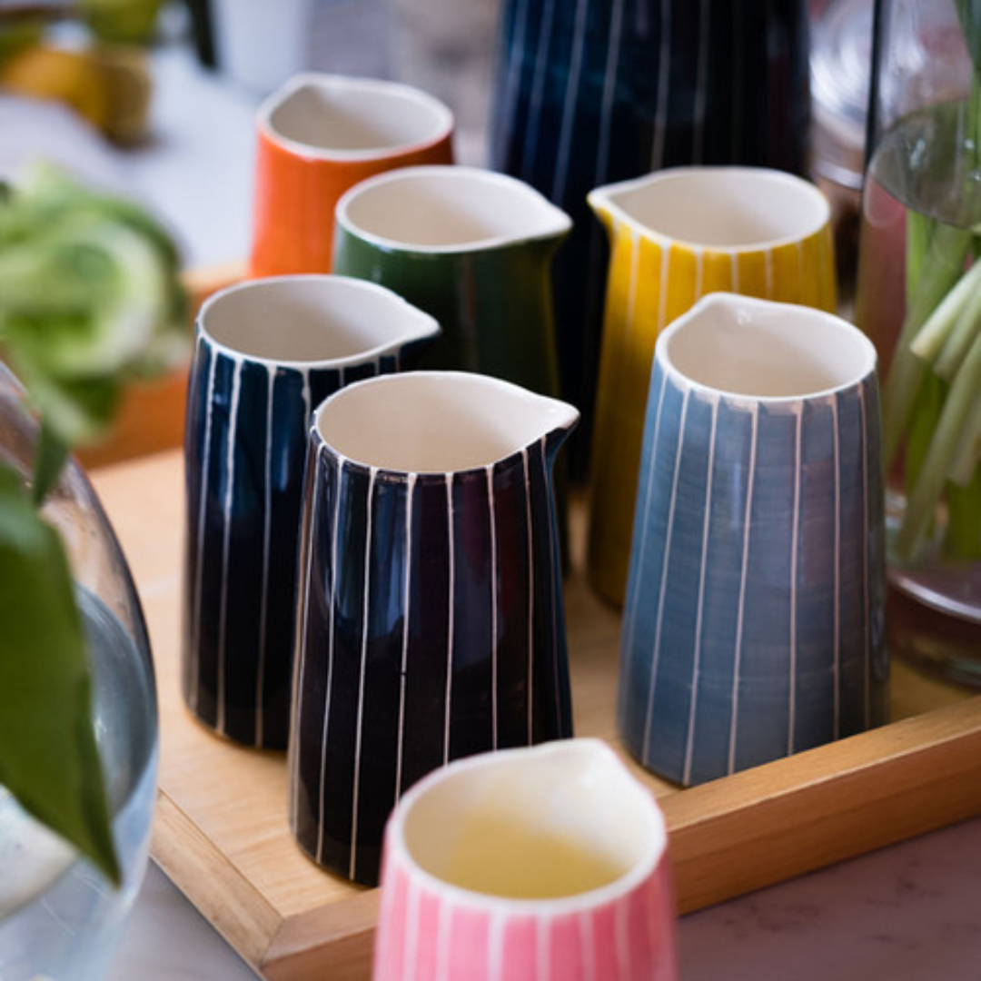 Creamer Sgrafitto Stripe