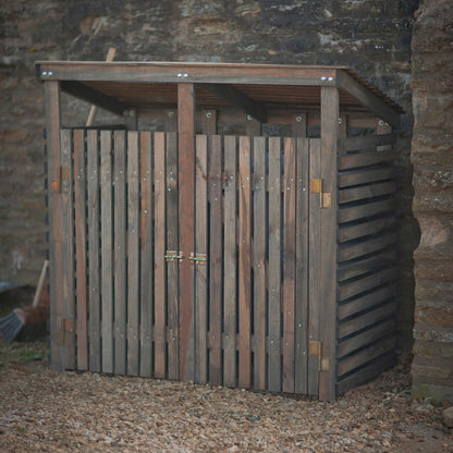Double Wheelie Bin House
