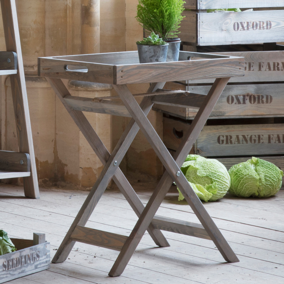 Spruce Butlers Side Tray Table