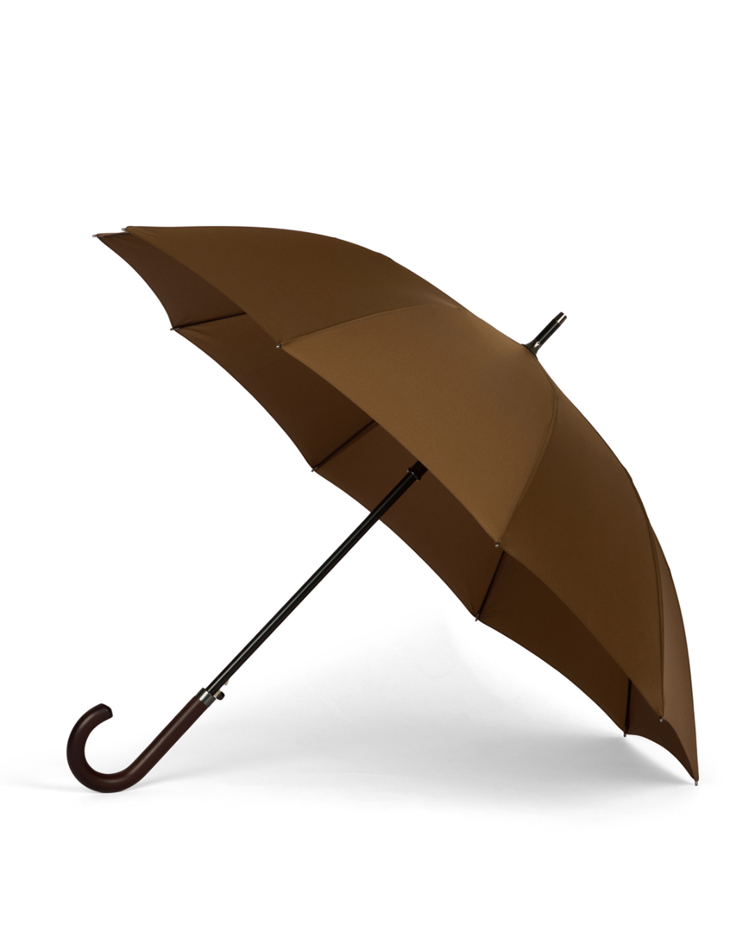 Caramel Umbrella with Wood Handle