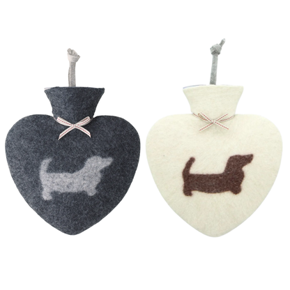Doxie Hot water Bottle in 2 Colours