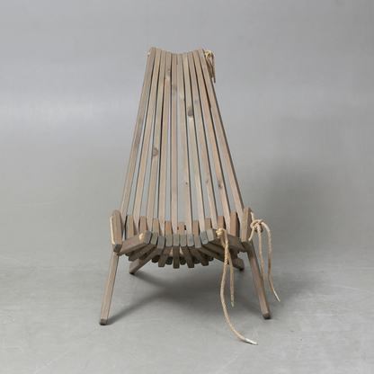 Grey Oiled Pine Eco Chair