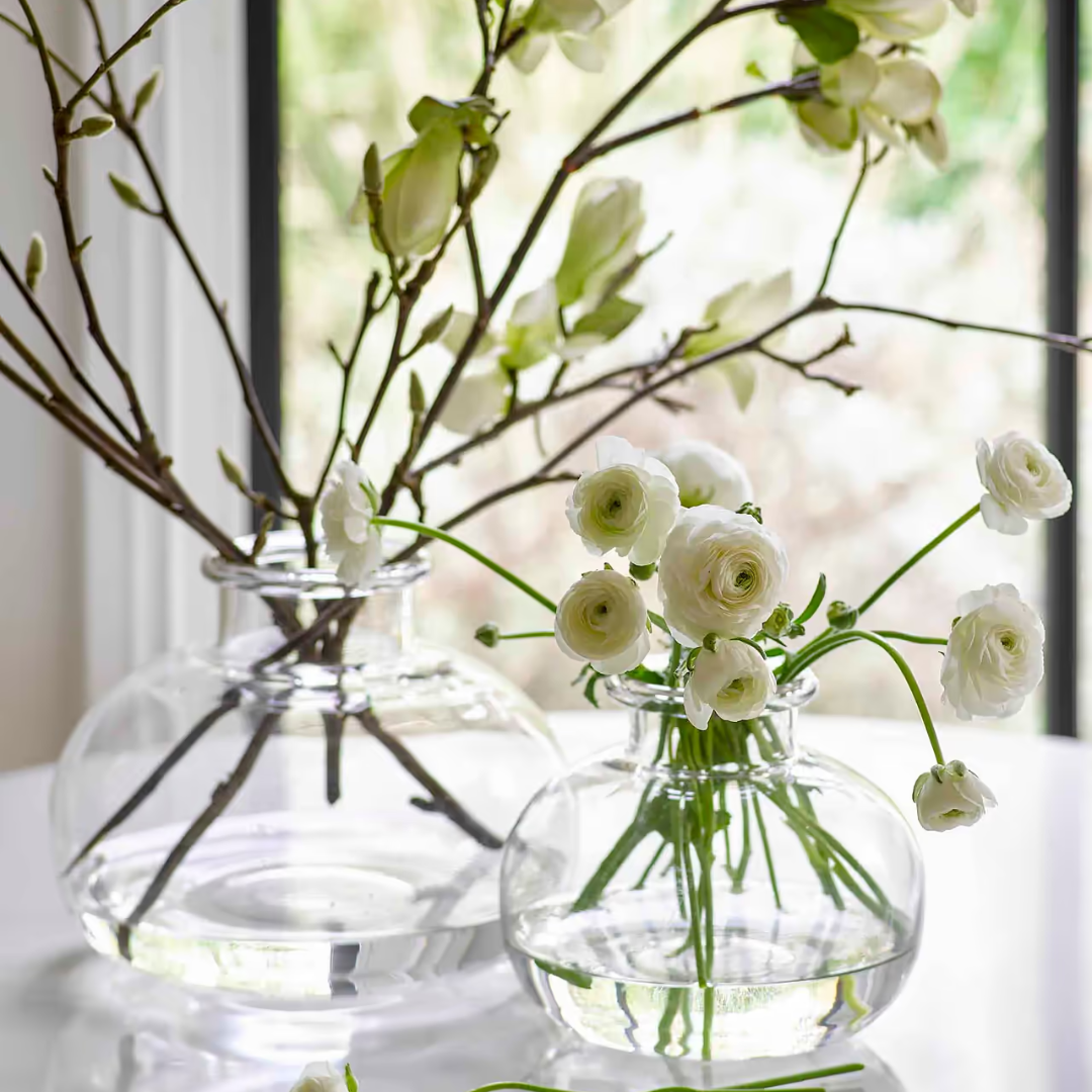Fishbowl Glass Vase in 2 Sizes