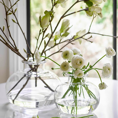 Fishbowl Glass Vase in 2 Sizes