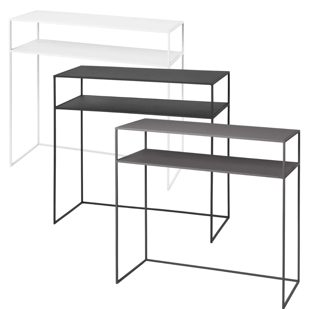 Steel Console in 3 Colours