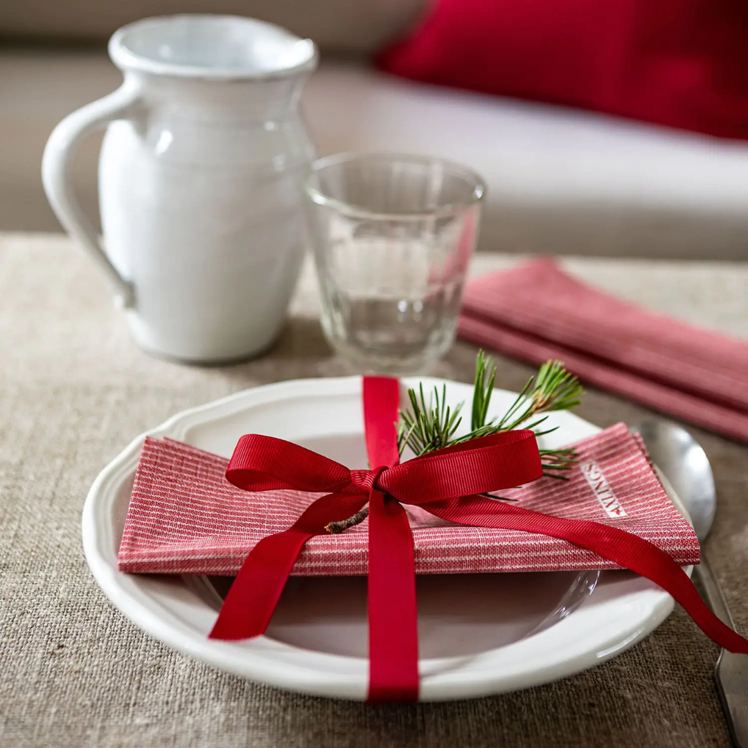 50 Paper Napkins Pinstripe - 9 colours