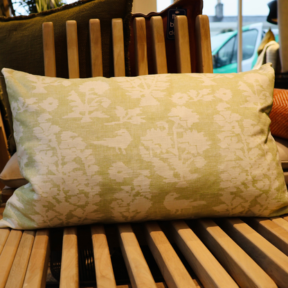 Chestnut Hill Allaire Spring Green Thibaut Cushion 64 x 38cm