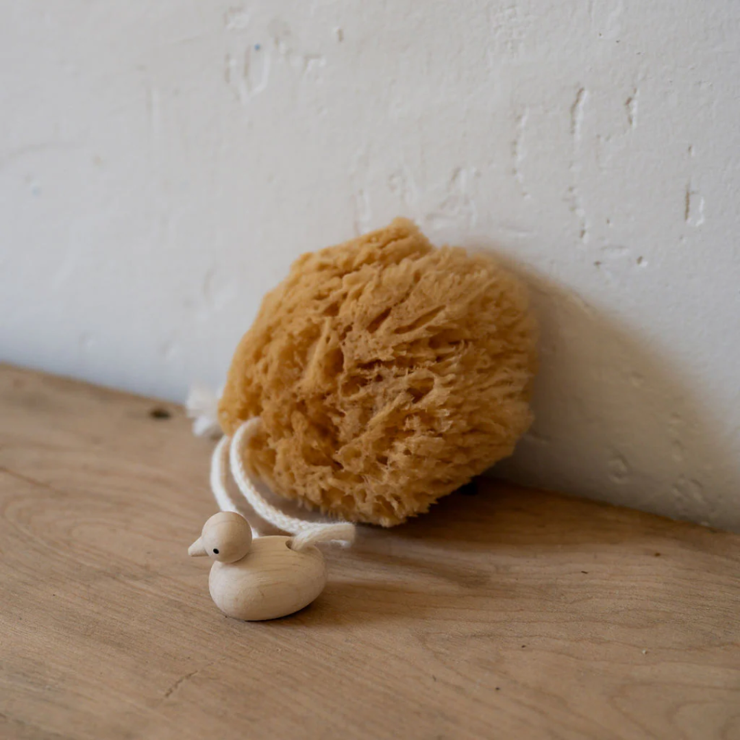 Bath Sponge with Duck