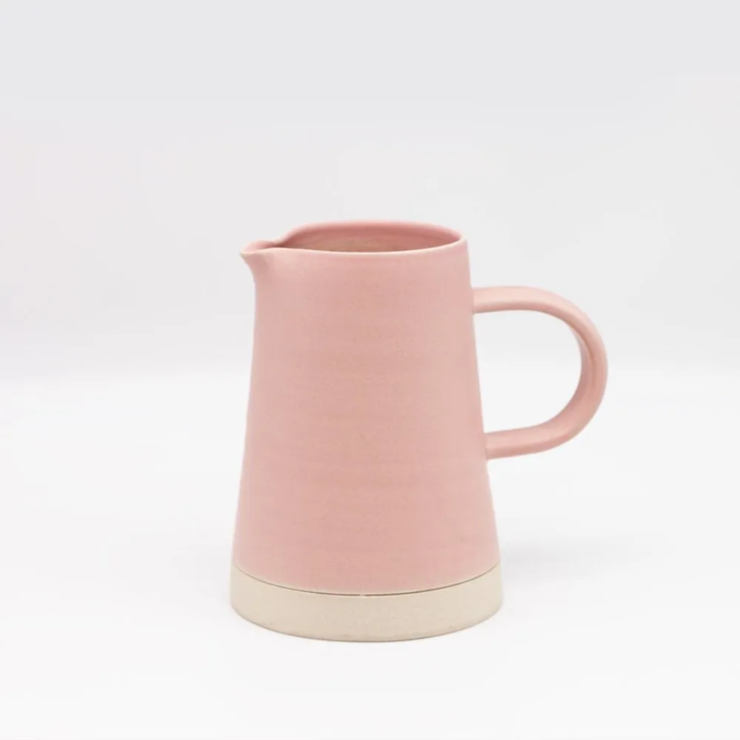 Ceramic Small Conical Jug in 4 Colours
