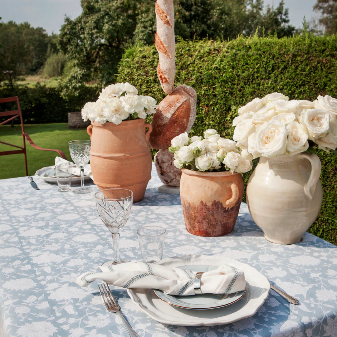 Indian Rose Tablecloth 170 x 270cm - 3 colours