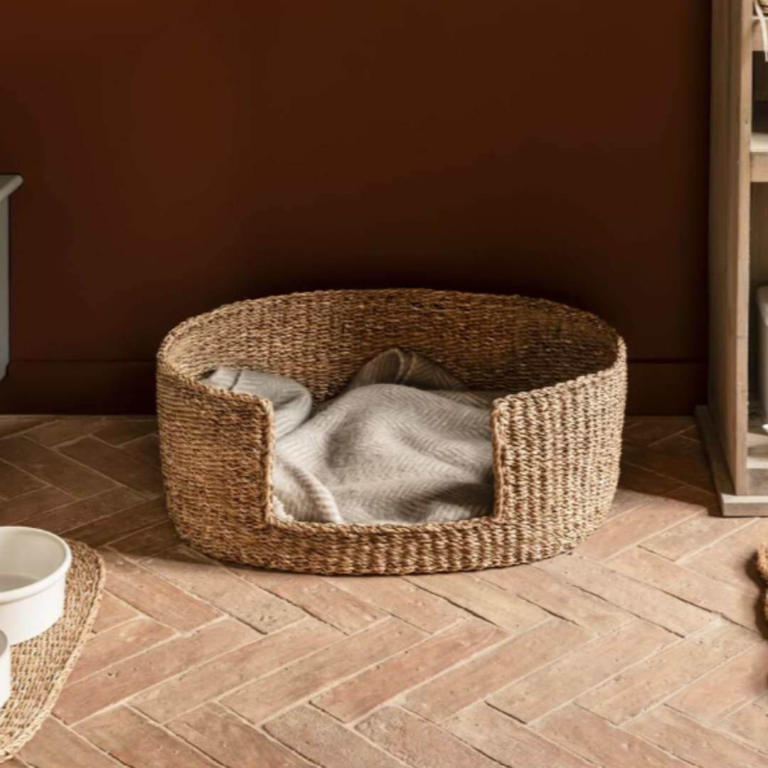 Seagrass Woven Pet Bed in 2 Sizes