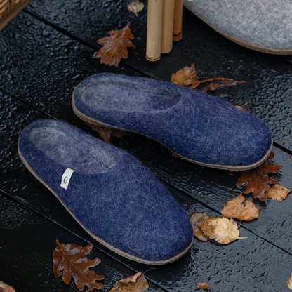 Slippers in Blue - 4 sizes