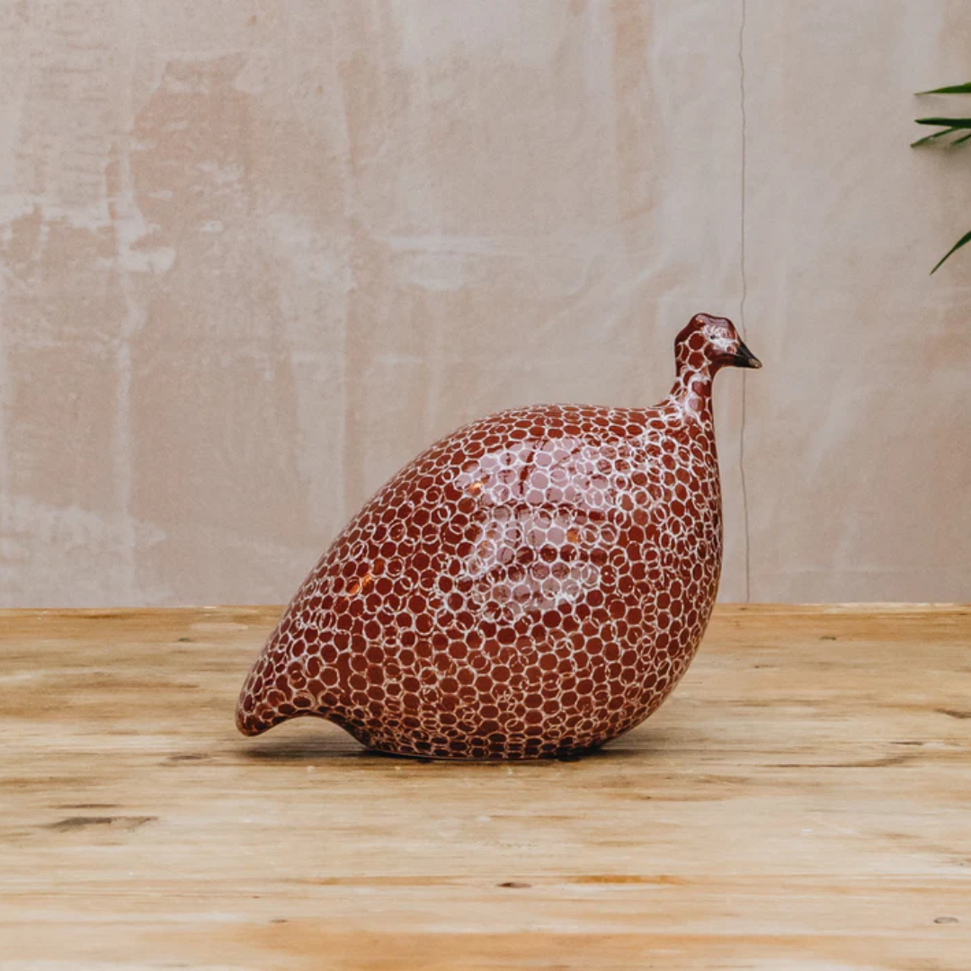 Bordeaux Speckled White Guinea Fowl