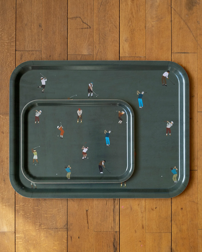 Green Golfers Tray in 2 Sizes