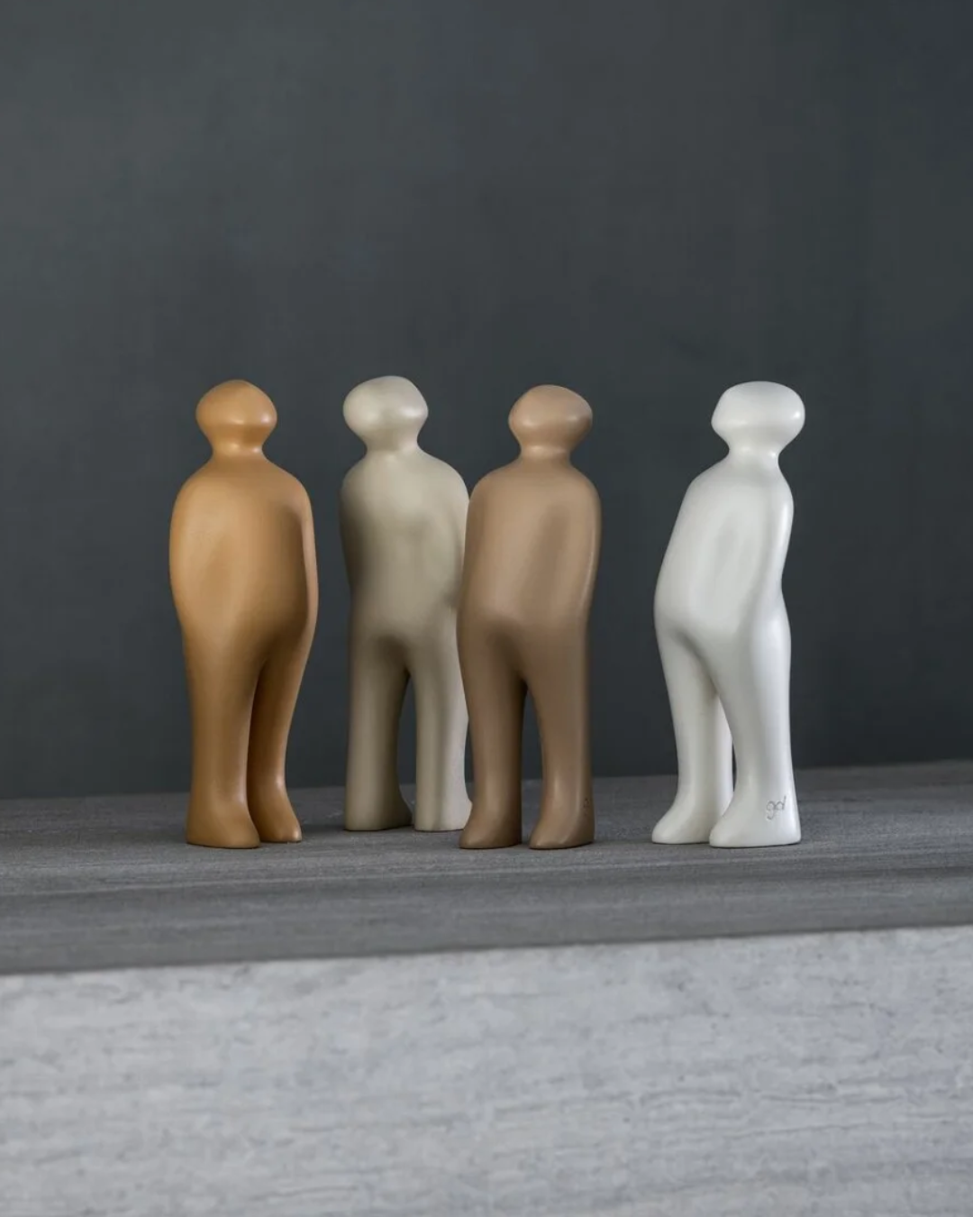 Clay Ceramic Figure in 2 Sizes