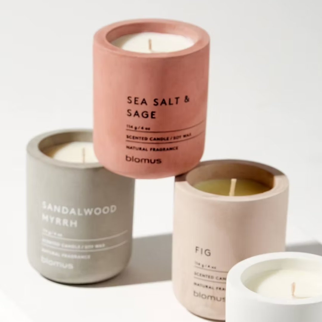 Sea Salt and Sage Scented Candle in 2 Sizes