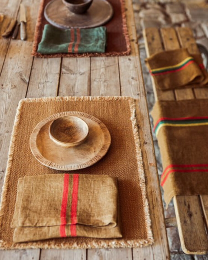 Ginger Linen Placemat 35 x 50cm