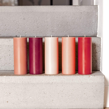 Grape Pillar Candle H20cm