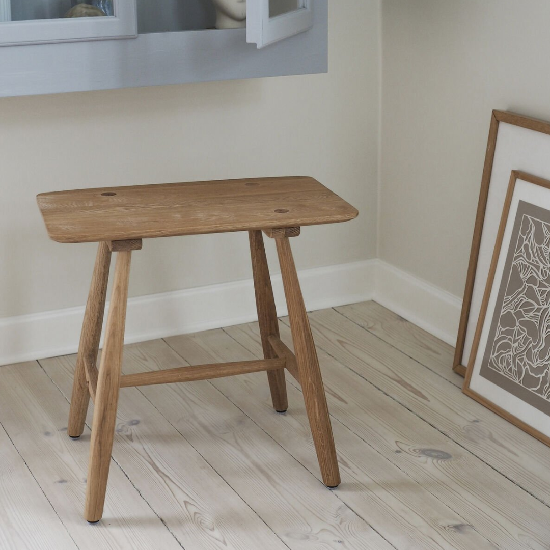 Oiled Oak Stool