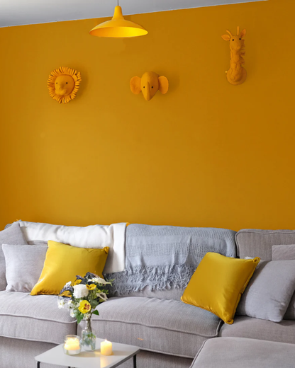 Mini Felt Elephant Head in 5 Colours