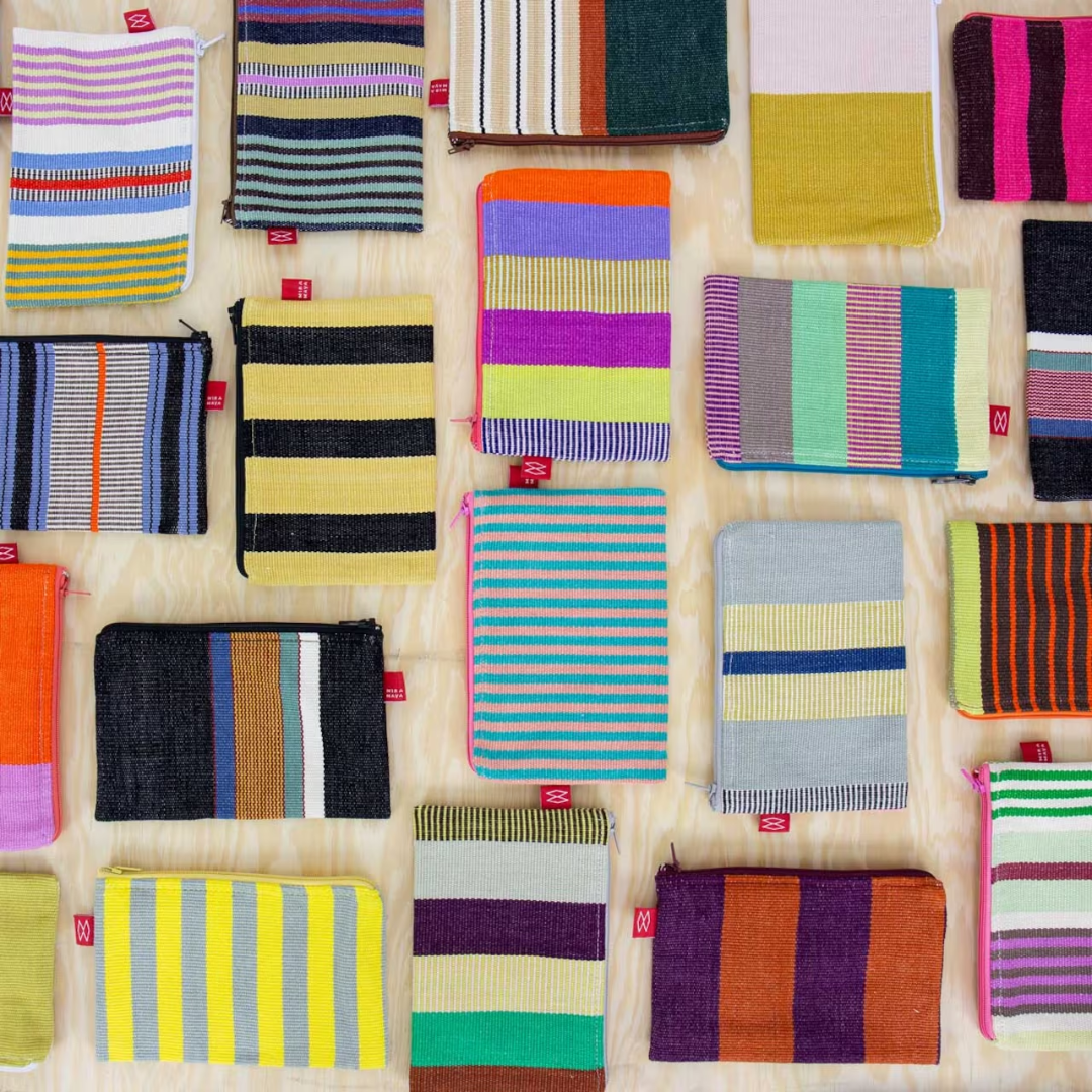 Multi Stripe Purse