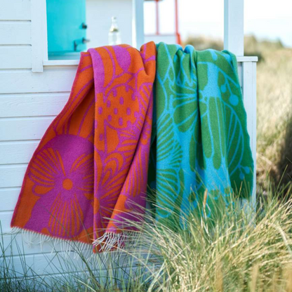 Floral Throw - 2 colours