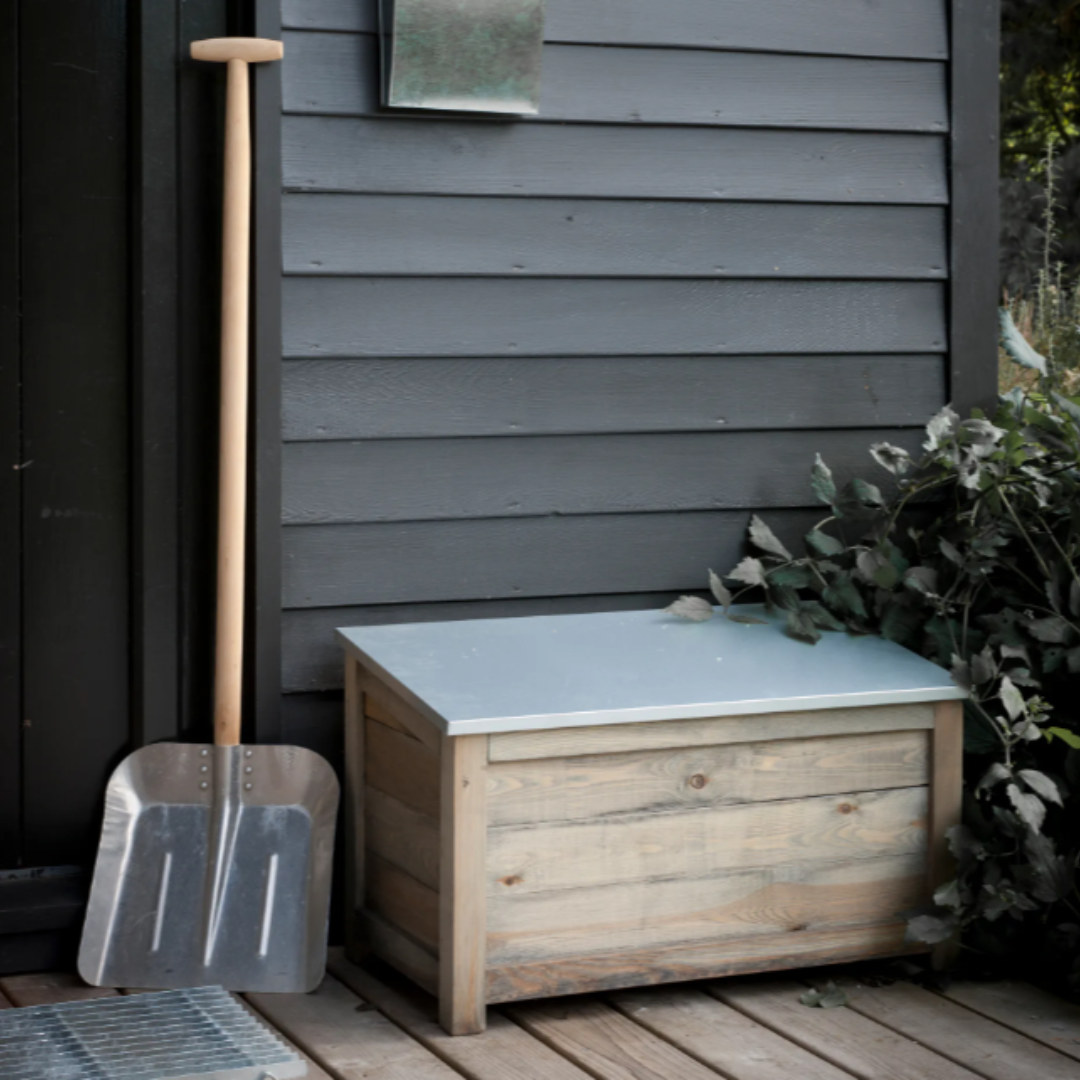Outdoor Zinc Storage Box - 2 sizes