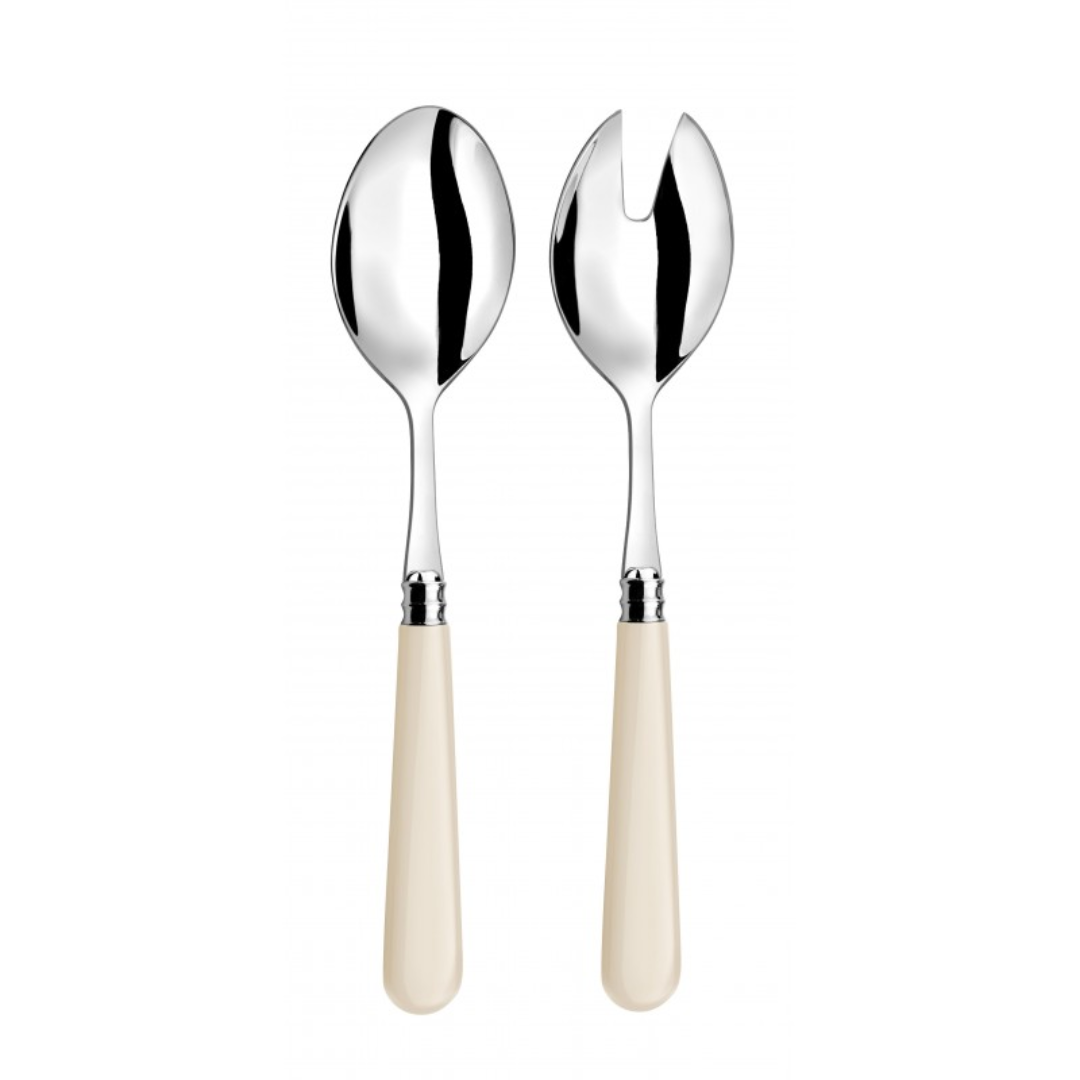 Solid Salad Serving Set in 6 Colours
