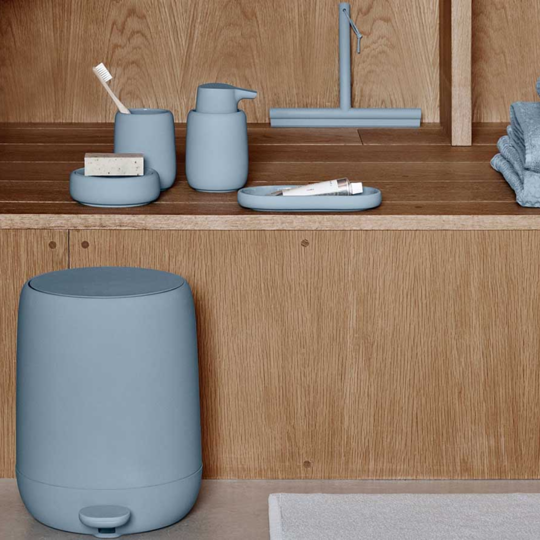 Ashley Blue Bathroom Set in 4 Products