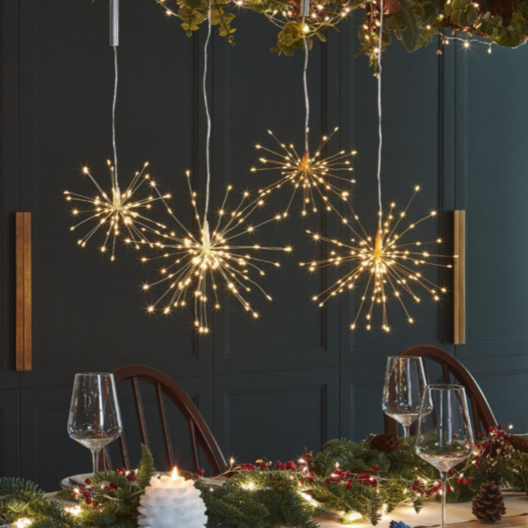 LED Copper Starburst in 3 Sizes