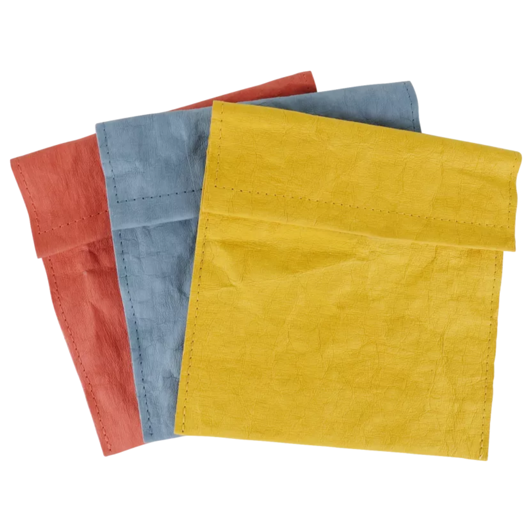 Reuseable Snack to Go Pouch in 3 Colours