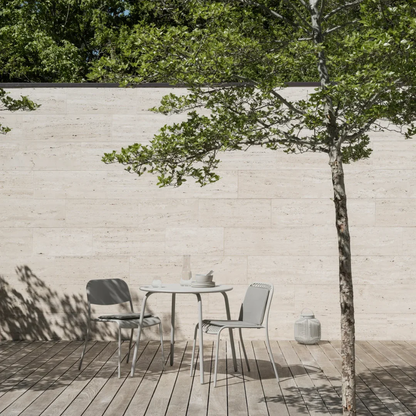 Outdoor Wire Chair Armless with Seat Rest in 2 Colours