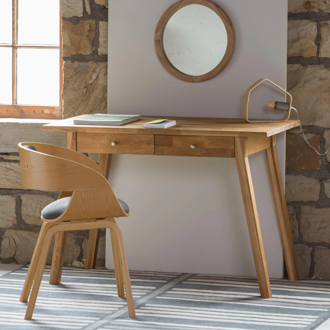 Oak Desk/Dressering Table - 3 colours