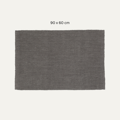 Cement Grey Jute Rug - 3 sizes