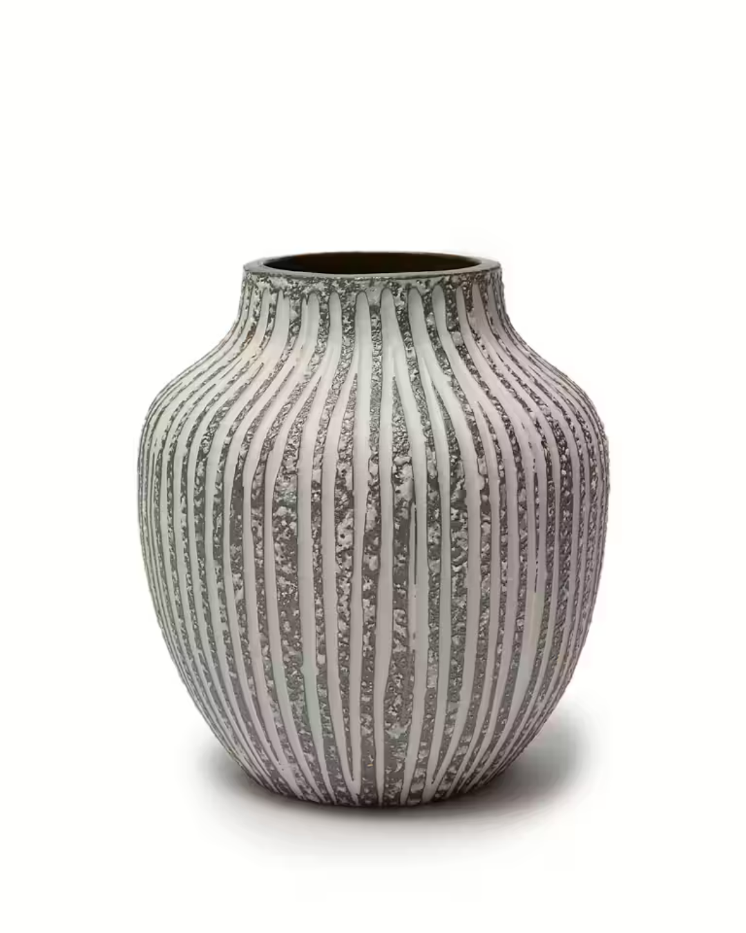 Stone Stripe Small Kyoto Vase