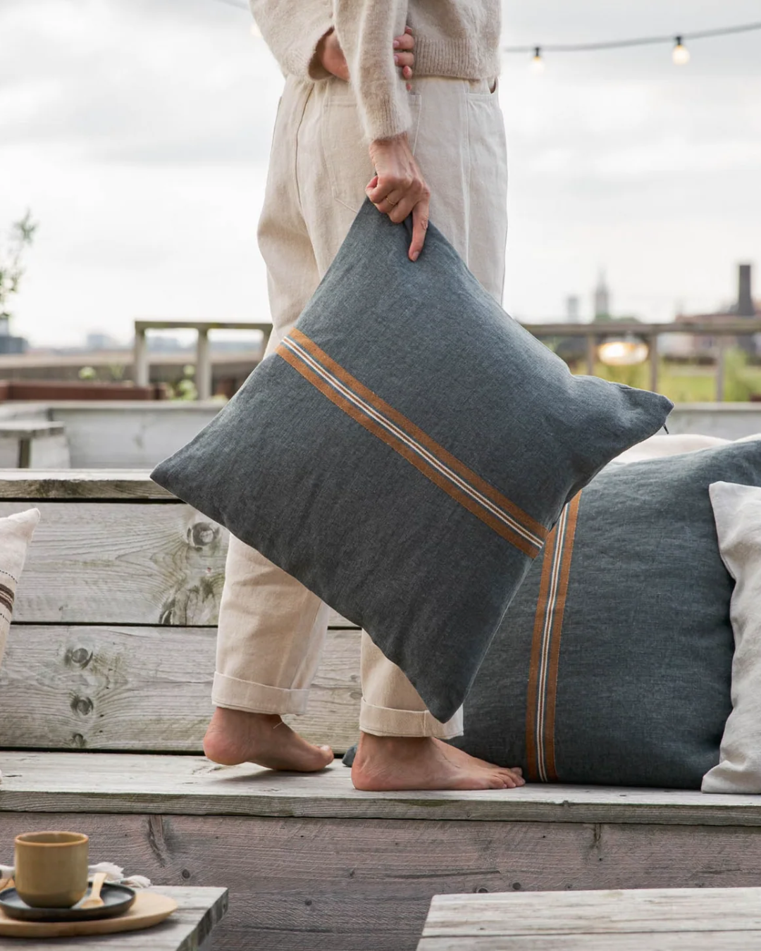Atlas River Pillow Cover 50x 50cm