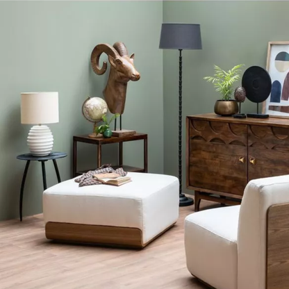 White Architectural Table Lamp