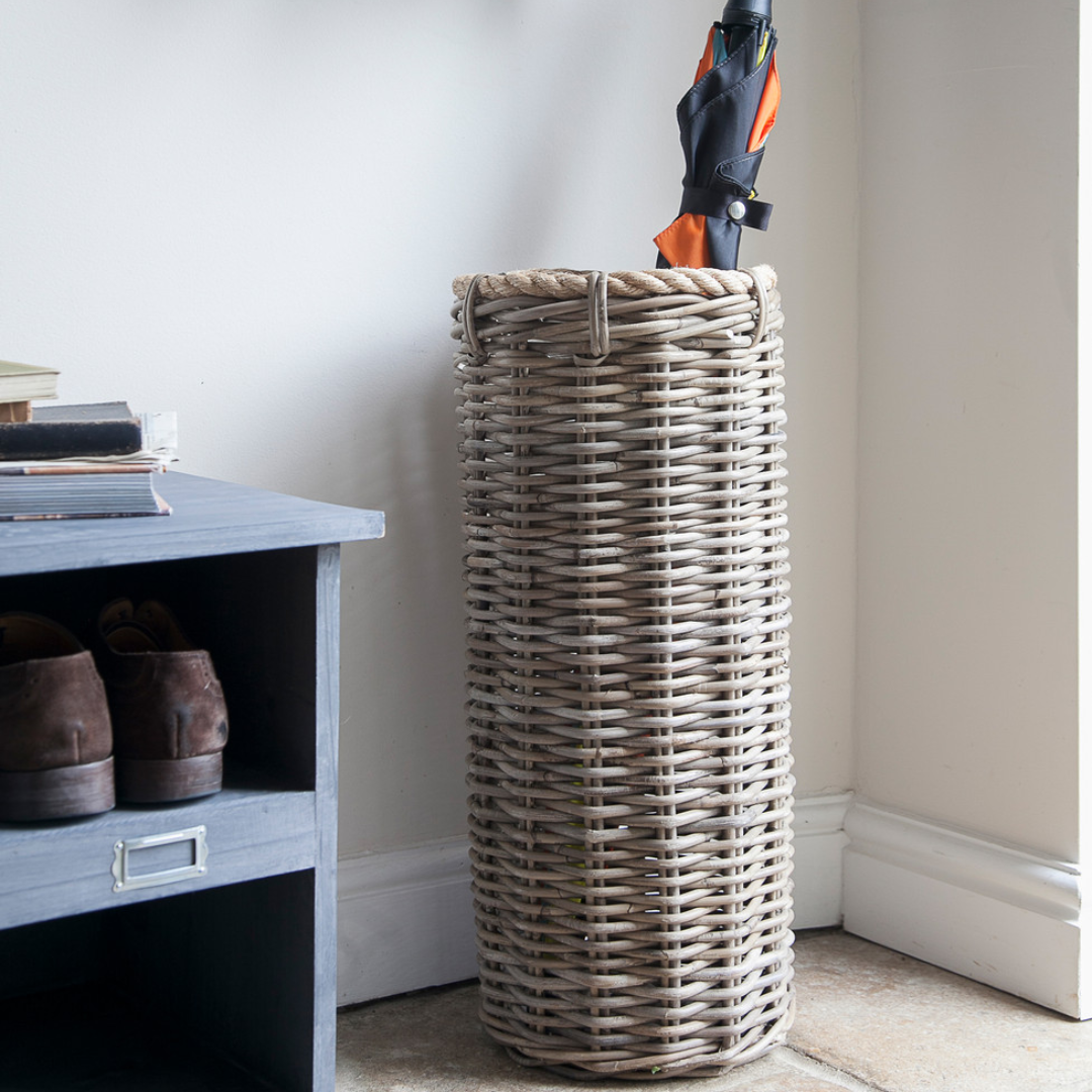 Rattan Umbrella Stand H60 X Dia25cm