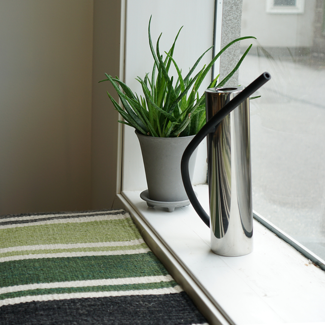 Magnetic Watering Can in Brushed Steel
