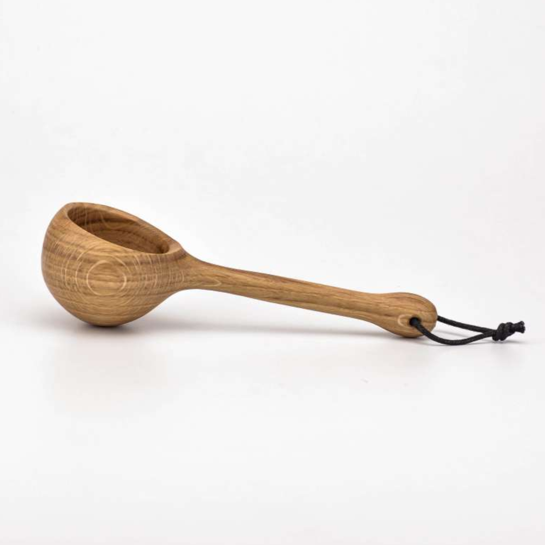Irish Handcrafted Oak Coffee Scoop