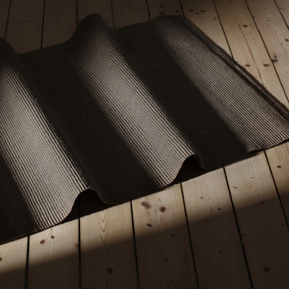 Dark Brown Jute Rug - 3 sizes