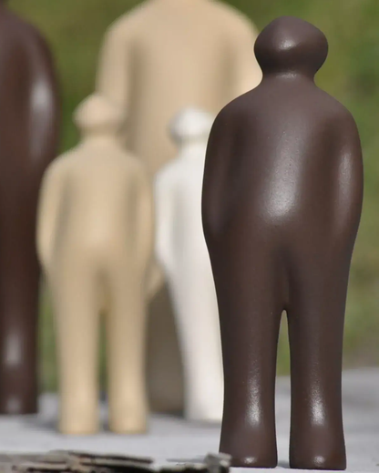 Coffee Small Ceramic Figure