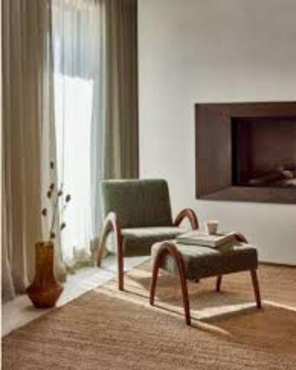 Green Cosy Ottoman