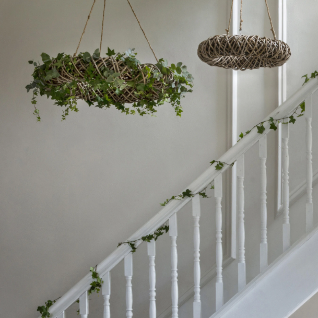 Rattan Ceiling Wreath