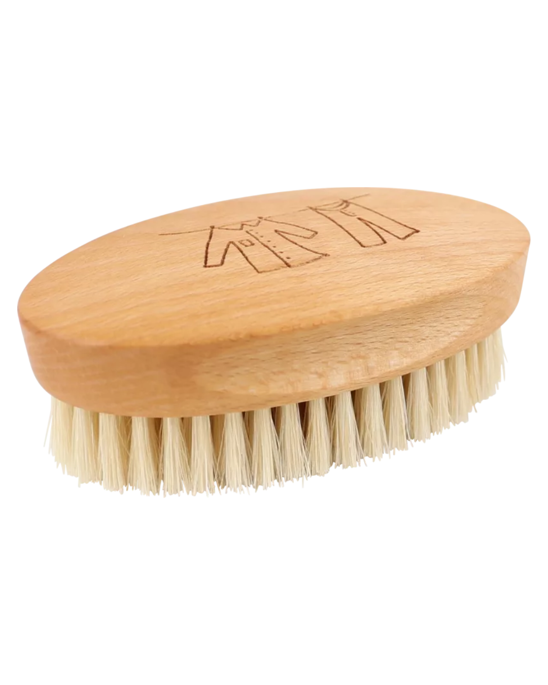 Laundry Brush with Light Bristles