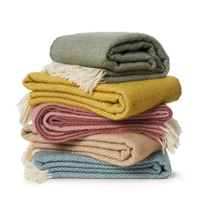 Sorbet Throw in 4 Colours